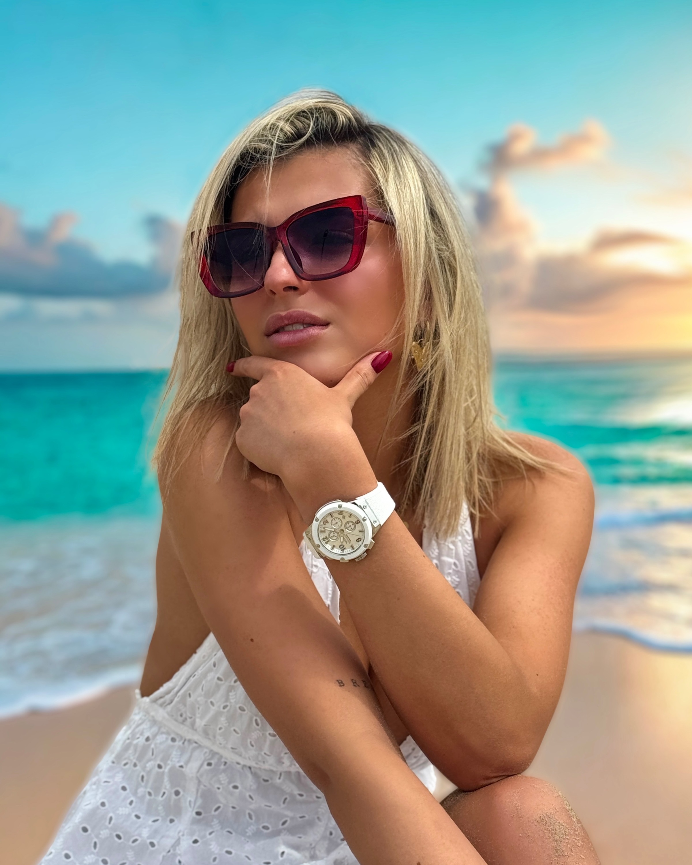 HAEMMER GERMANY Chronograph »WAVE MASTER«, Quarzuhr, Armbanduhr, Damenuhr, Herrenuhr, Made in Germany