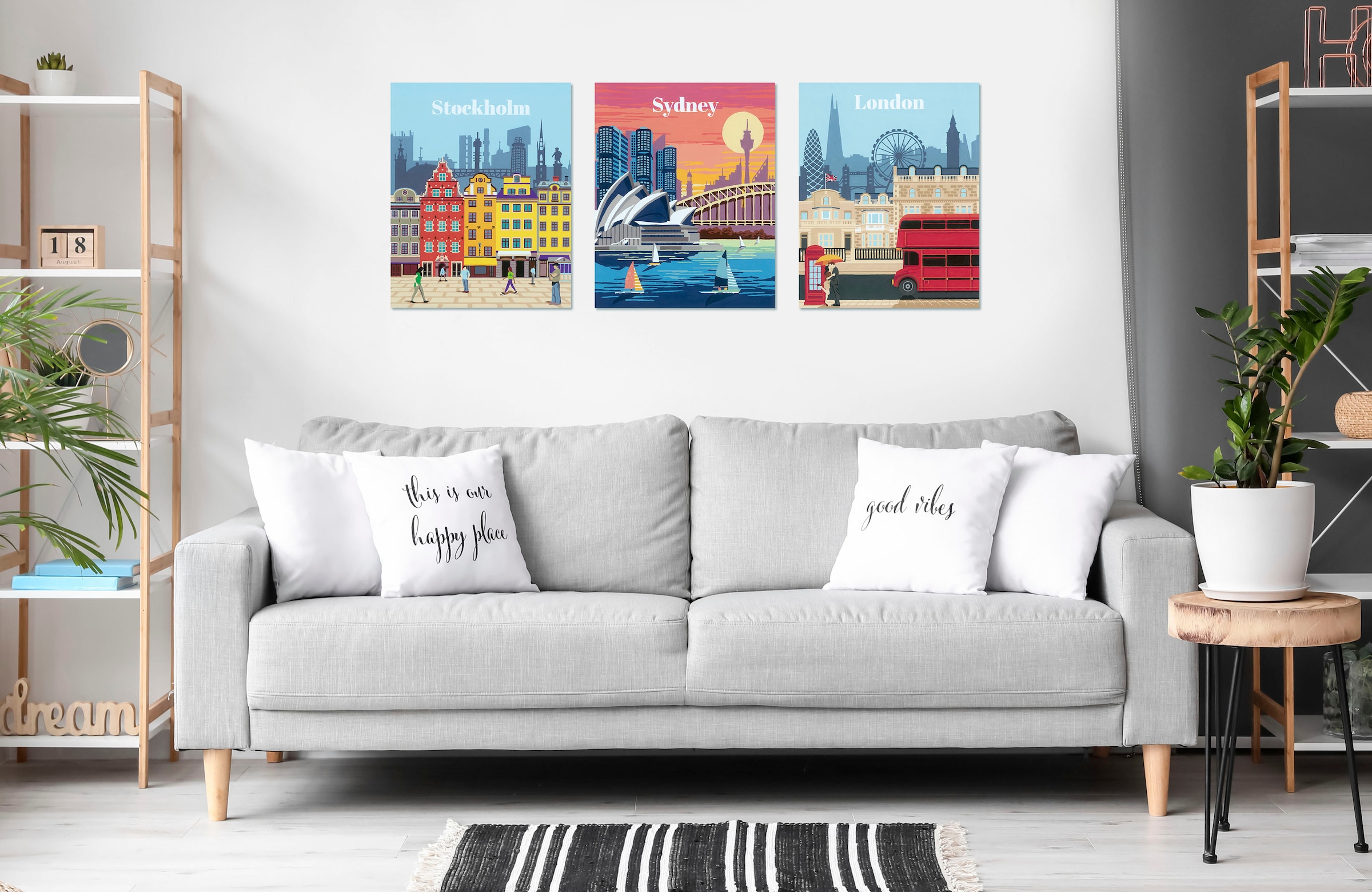 Ravensburger Malen nach Zahlen »CreArt, Colorful Sydney«, Made in Europe