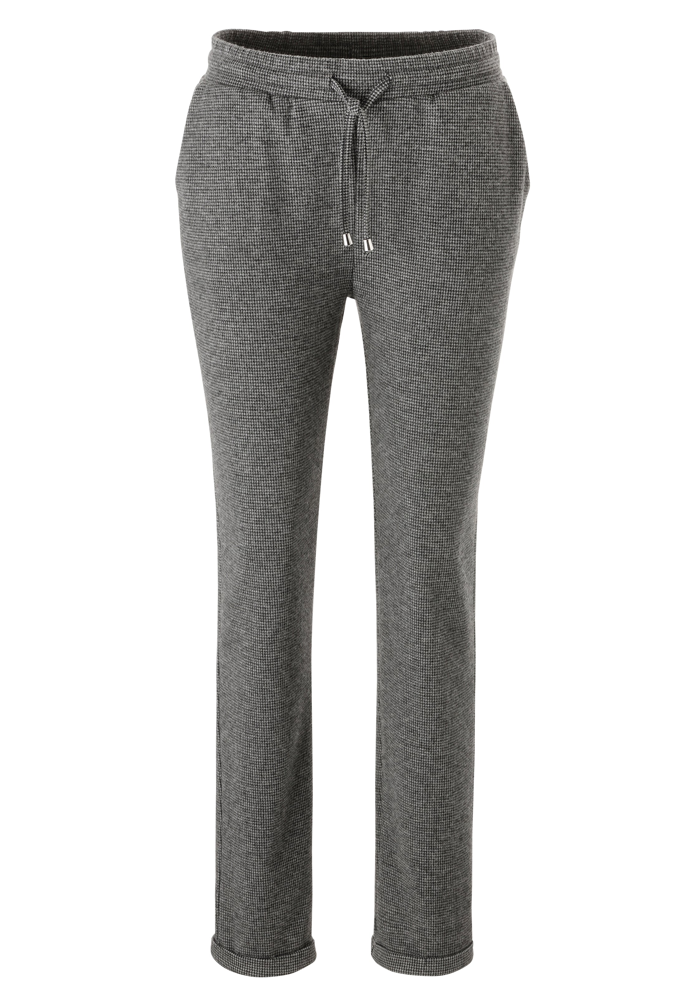 Aniston CASUAL Schlupfhose, im trendigen Hahnentritt-Muster - NEUE KOLLEKTION