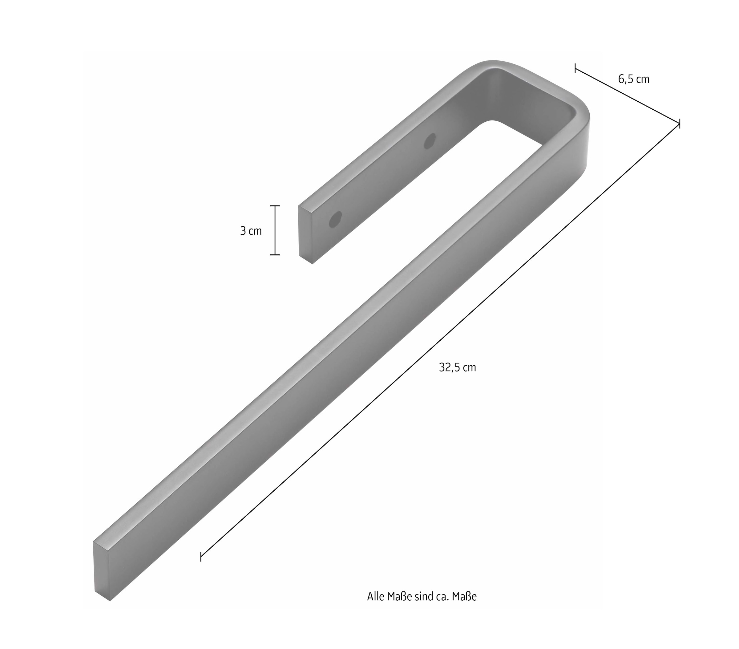 Saphir Handtuchhalter »Handtuchhalter zur Korpusmontage Quickset«