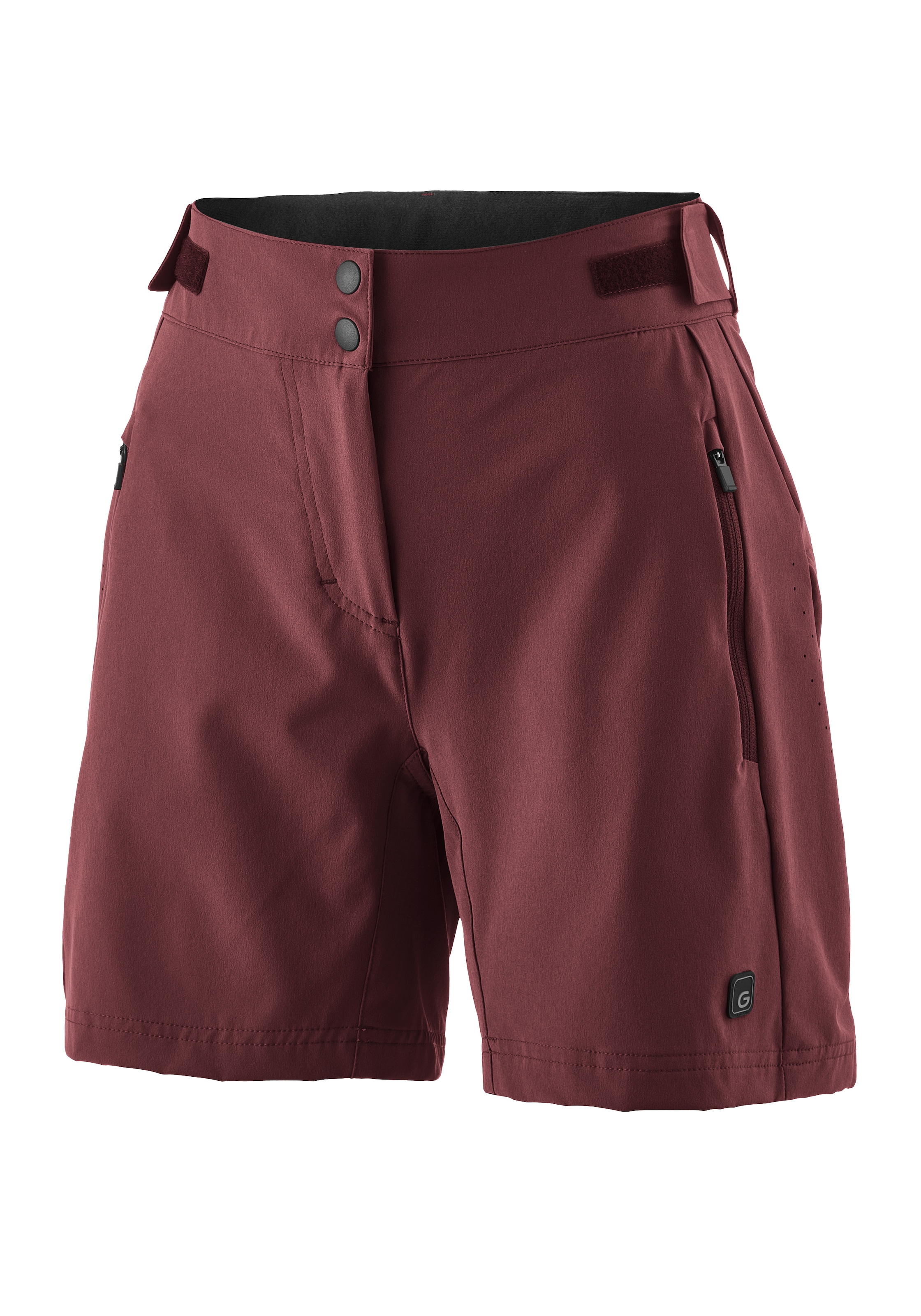 Gonso Fahrradhose »IGNA 2.0«, Damen Bike-Shorts, Innenhose mit Sitzpolster, Radhose mit Komfortbund