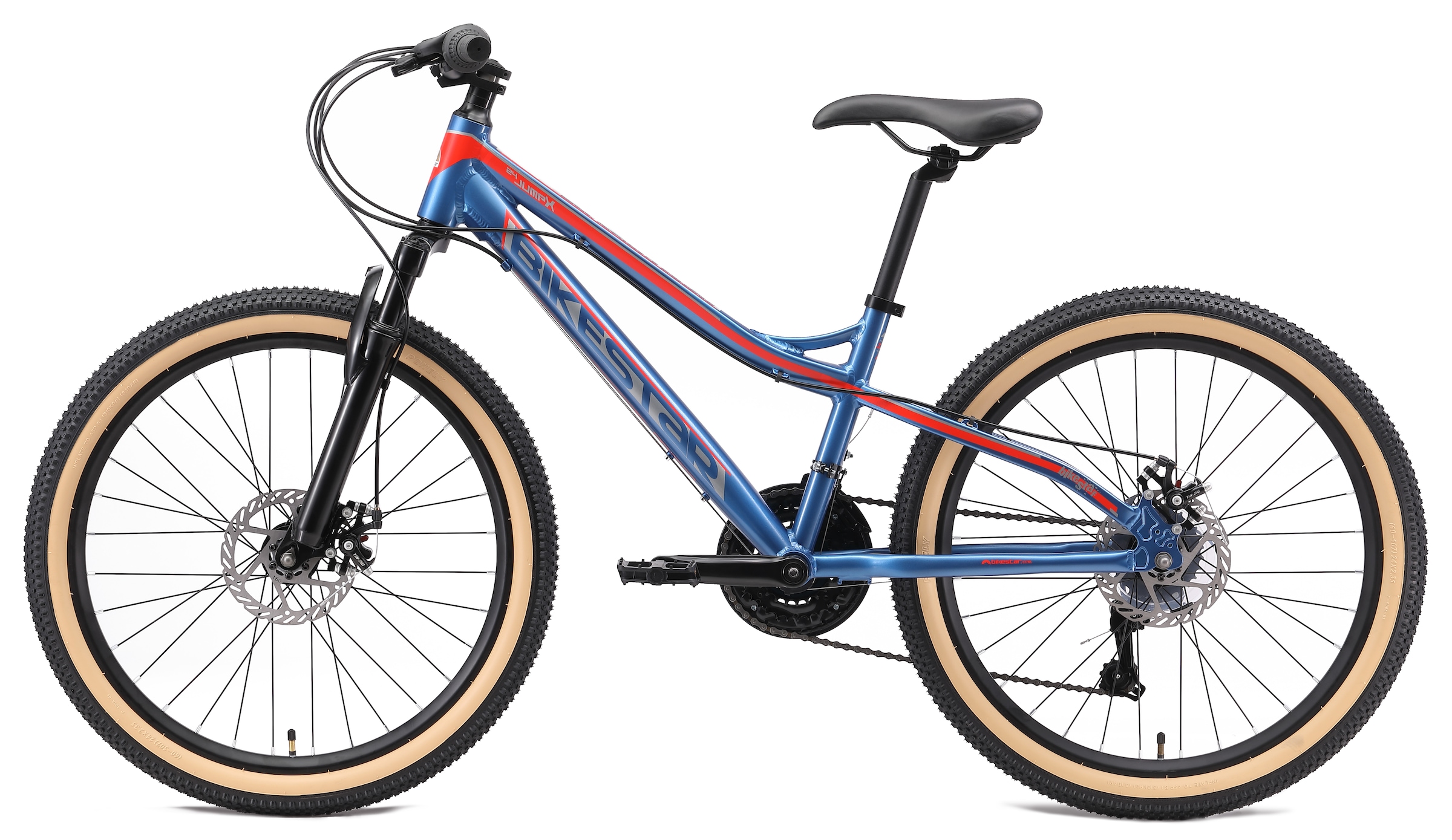 Bikestar Jugendfahrrad 21 Gang Shimano RD-TY300 Schaltwerk Kettenschaltung für Damen und Herren, Kettenschaltung