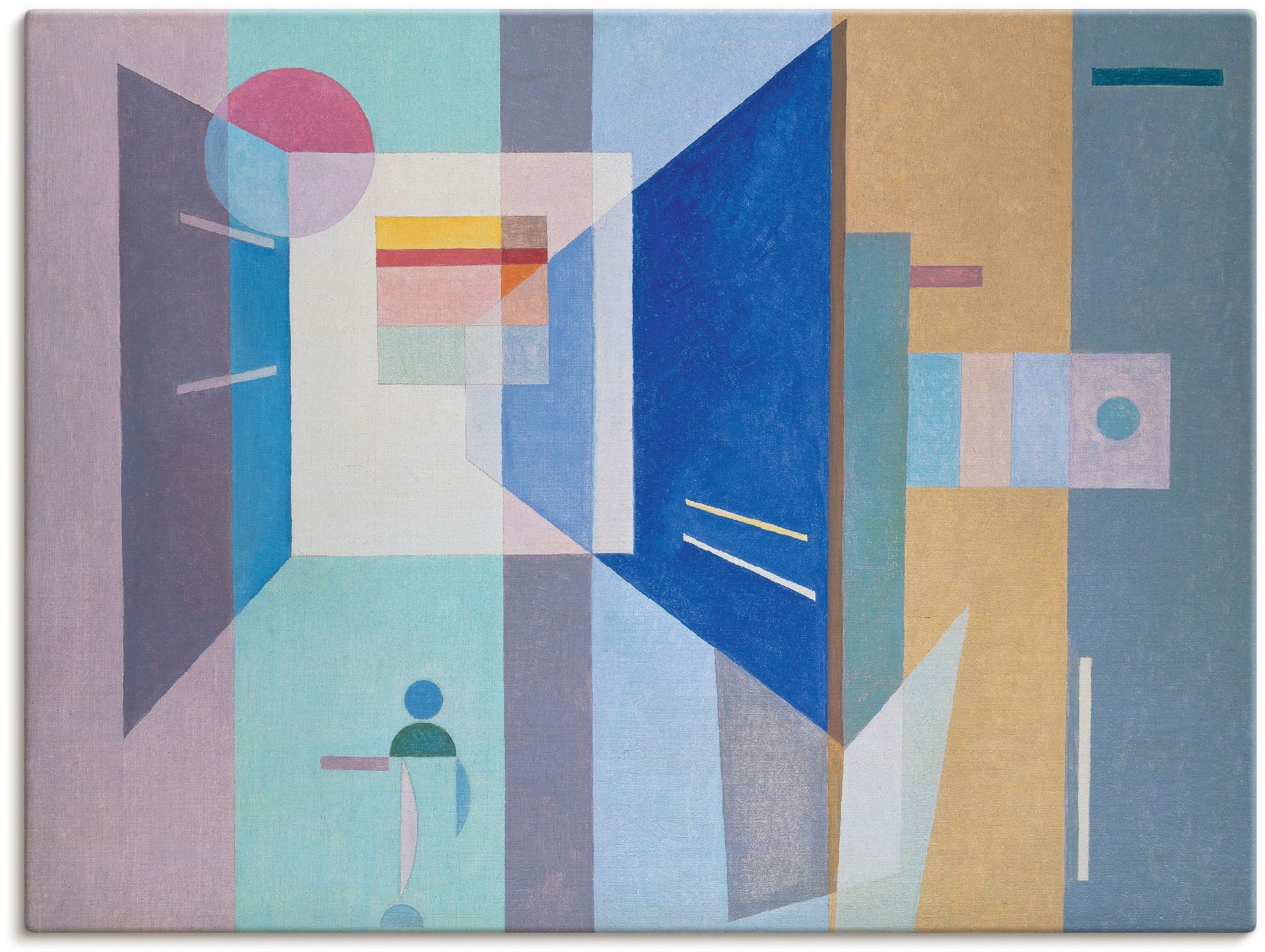 Rechts (1 »Nach Wandbild 1932«, Artland in Größen Wandaufkleber nach oder Leinwandbild, Poster - online versch. Muster, als Links bestellen St.),