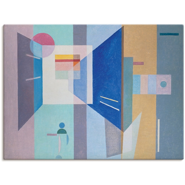 Artland Wandbild »Nach Rechts - nach Links 1932«, Muster, (1 St.), als  Leinwandbild, Wandaufkleber oder Poster in versch. Größen online bestellen