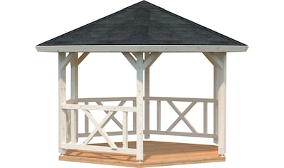 Palmako Holzpavillon »Betty«, BxT: 423x423 cm, naturbelassen kaufen