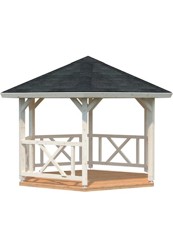 Palmako Holzpavillon »Betty«, BxT: 423x423 cm, naturbelassen kaufen
