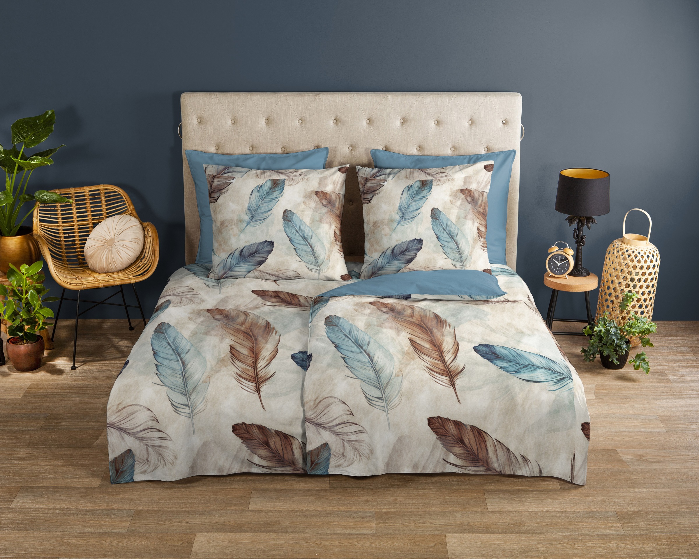good morning Wendebettwäsche »Otte«, 100% Baumwolle, Renforcé, Reißverschlu günstig online kaufen