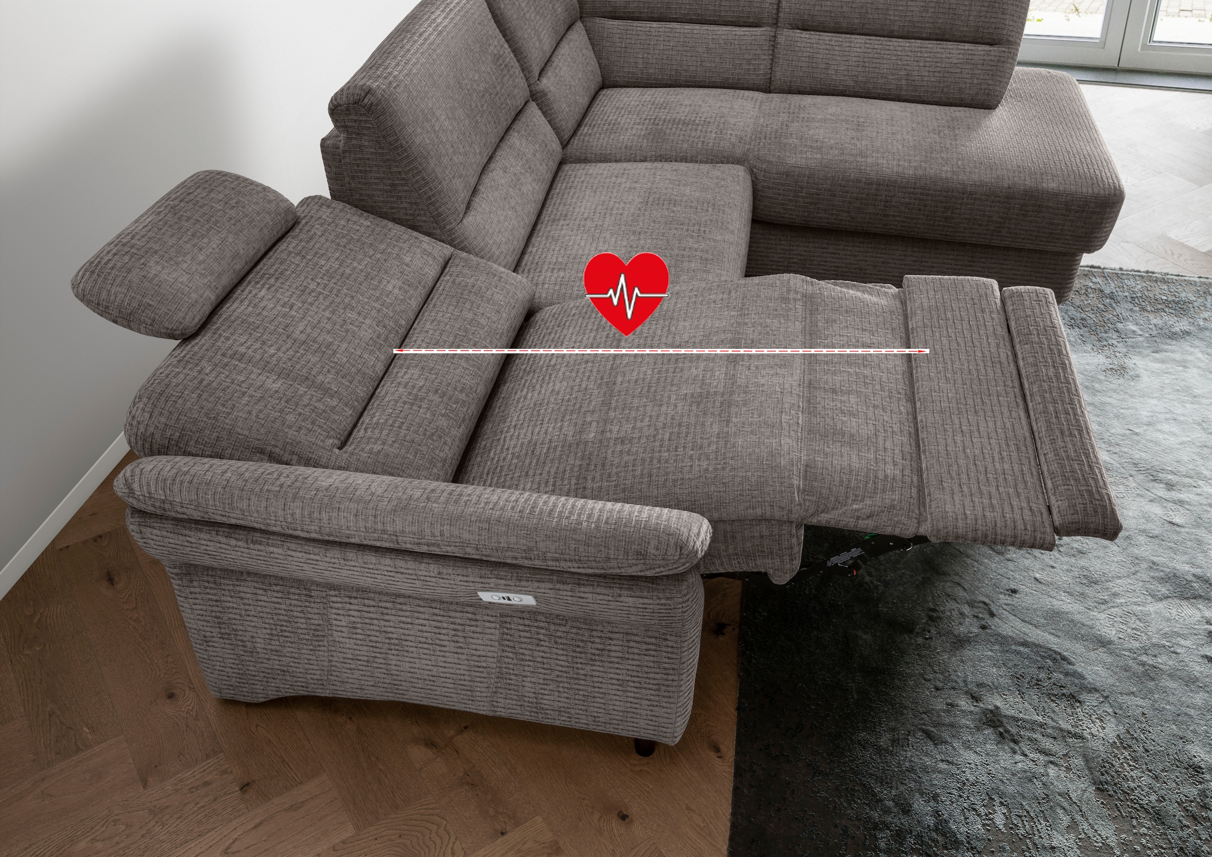 Home affaire Ecksofa »Cavoli«