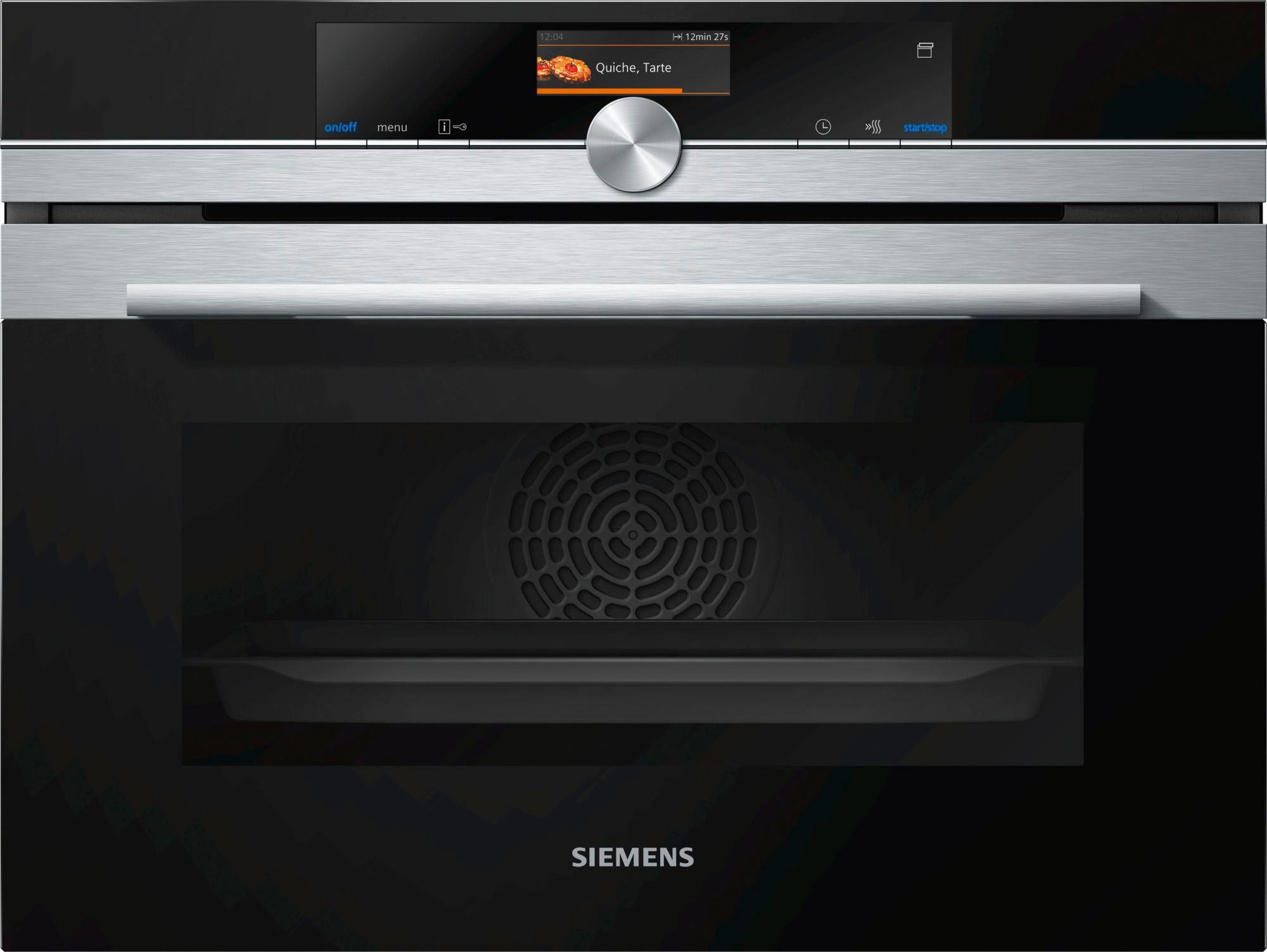 7. Bild von SIEMENS Dampfbackofen iQ700 »CS636GBS2«, mit Teleskopauszug nachrüstbar