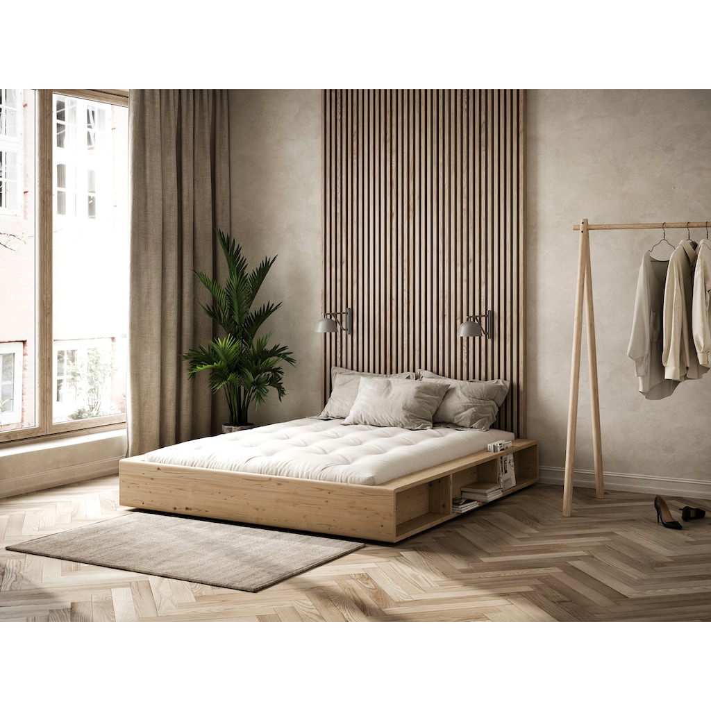 Karup Design Futonbett »Ziggy, in mehreren Breiten, zertifiziertes Massivholz«