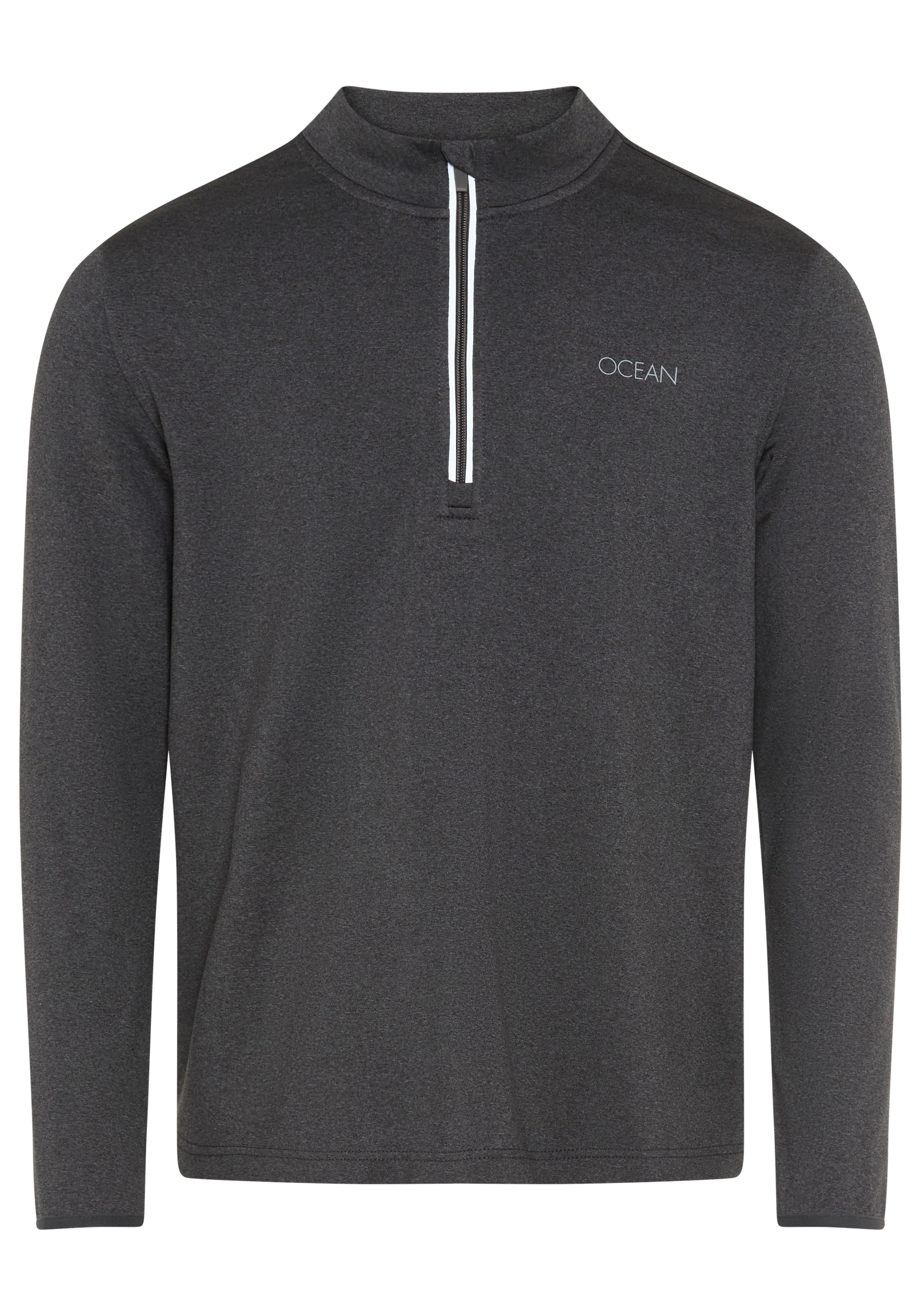 Ocean Sportswear Funktionsshirt »atmungsaktiv , quick dry« schmale Passform, Langarm, mit Reißverschluss am Ausschnitt
