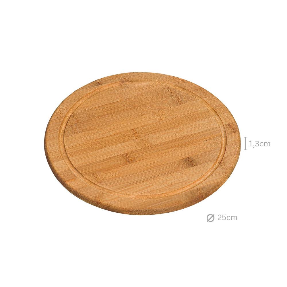 KESPER® Servierteller »Vesperteller 4er Set« mit Saftrille