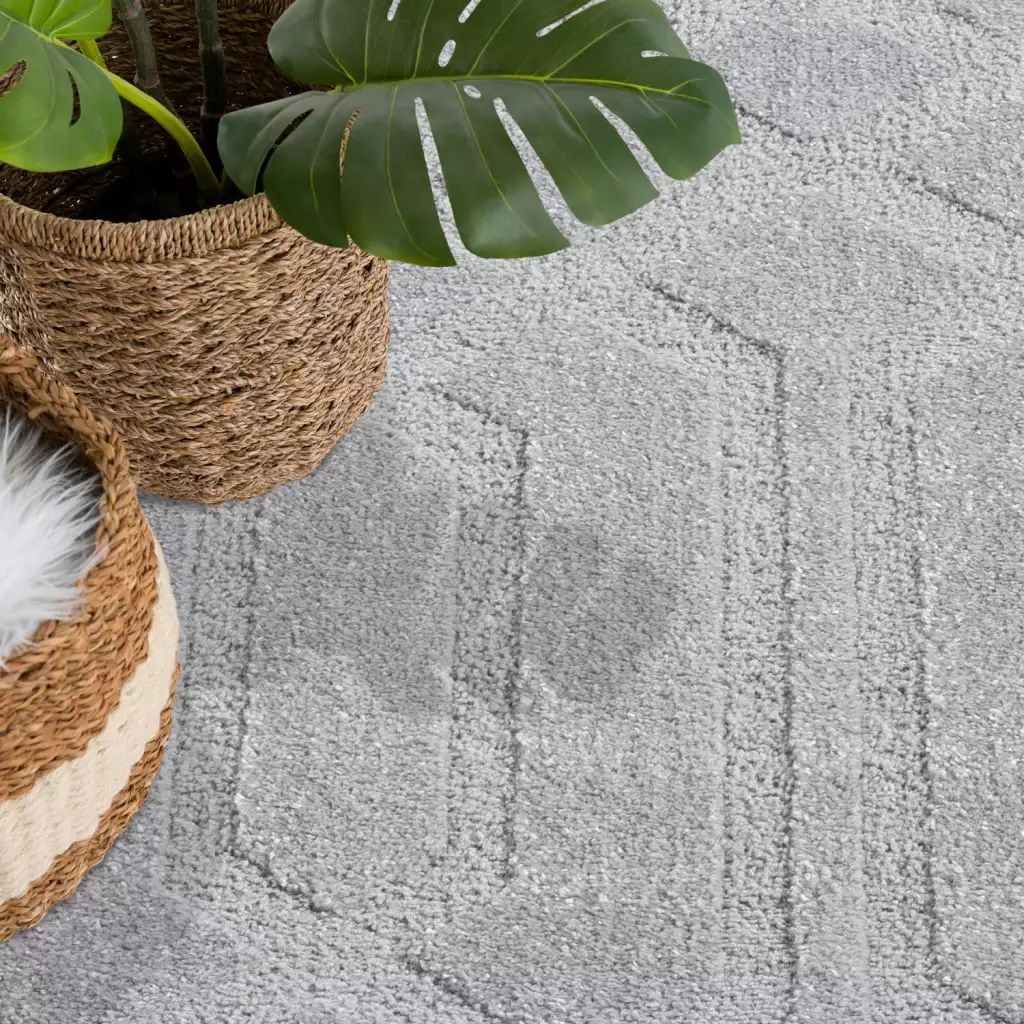 Carpet City Teppich »FLAIR138«, rechteckig, 11 mm Höhe, Kurzflor-Teppich, Skandi-Stil, Wohnzimmer