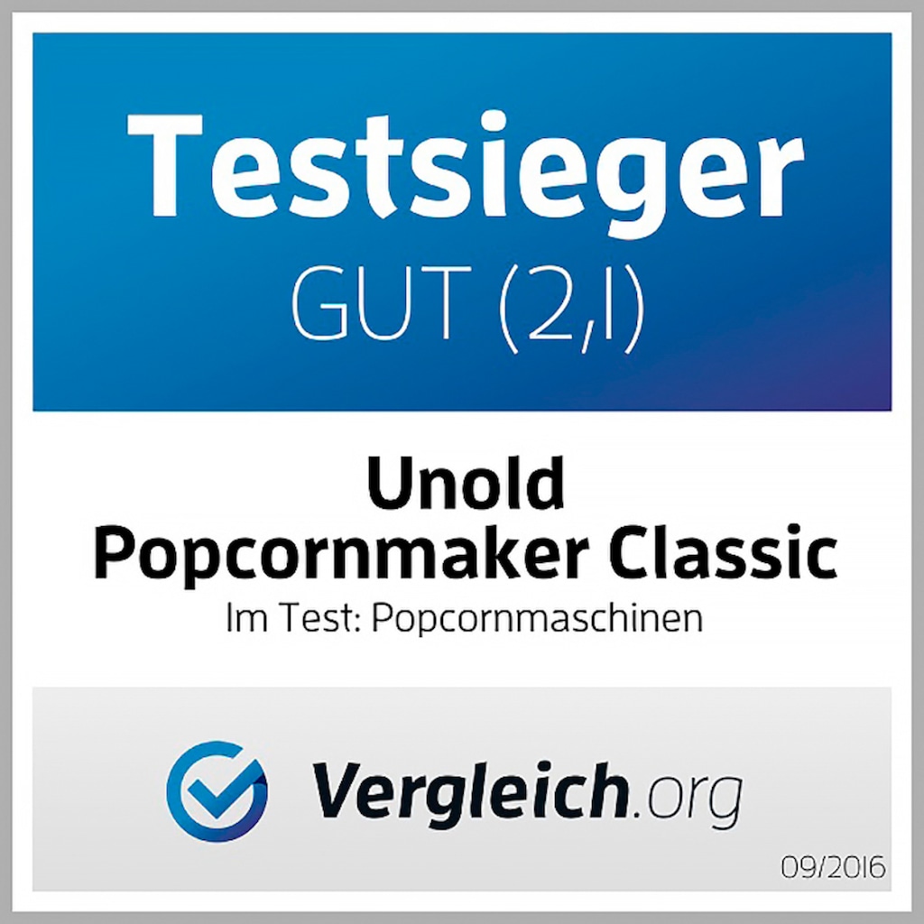 Unold Popcornmaschine »Classic«