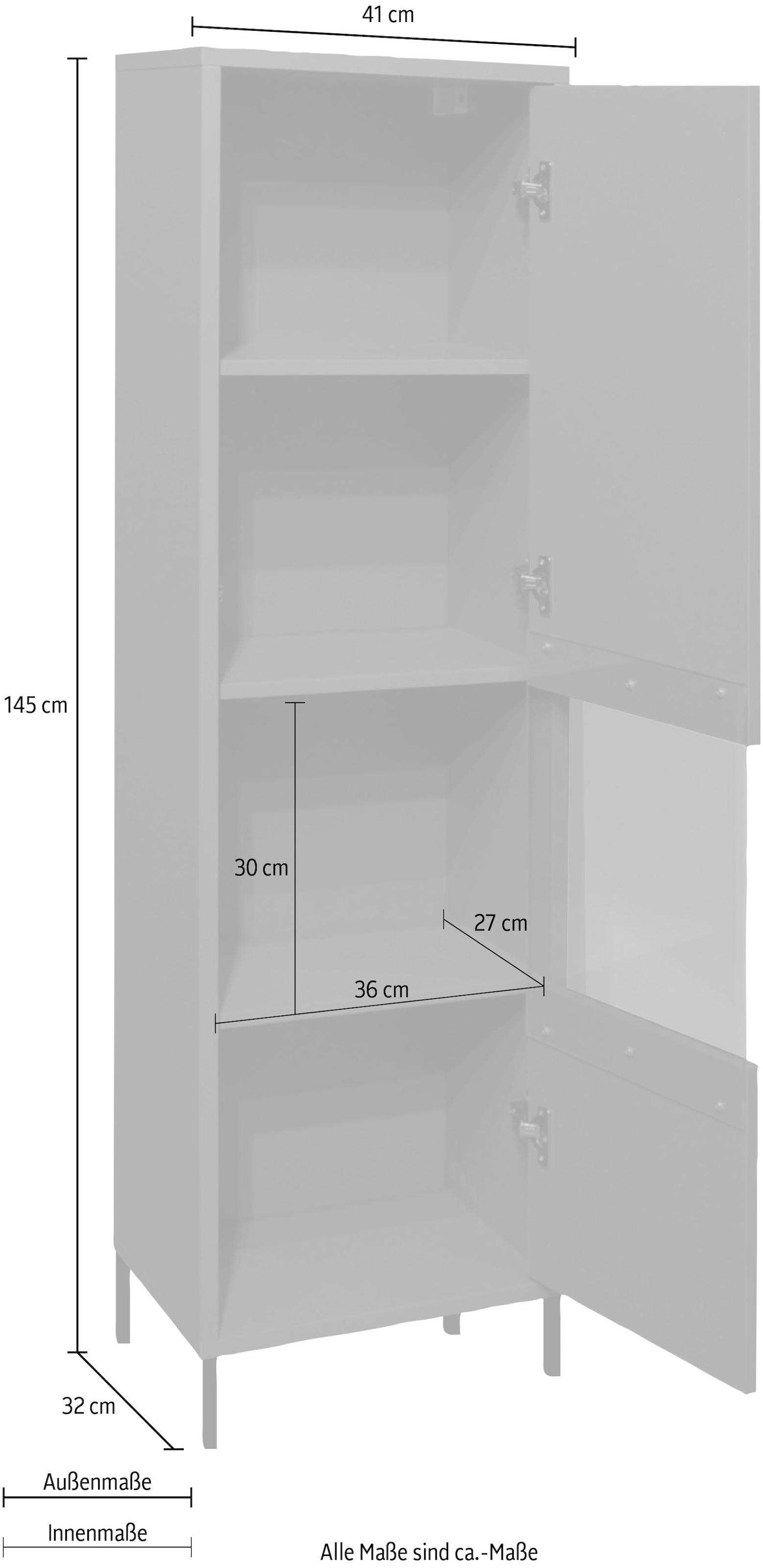 Mäusbacher Vitrine »Bonnie TOPSELLER!«, (OTTOs Choice), Vitrine mit Quadratgestell