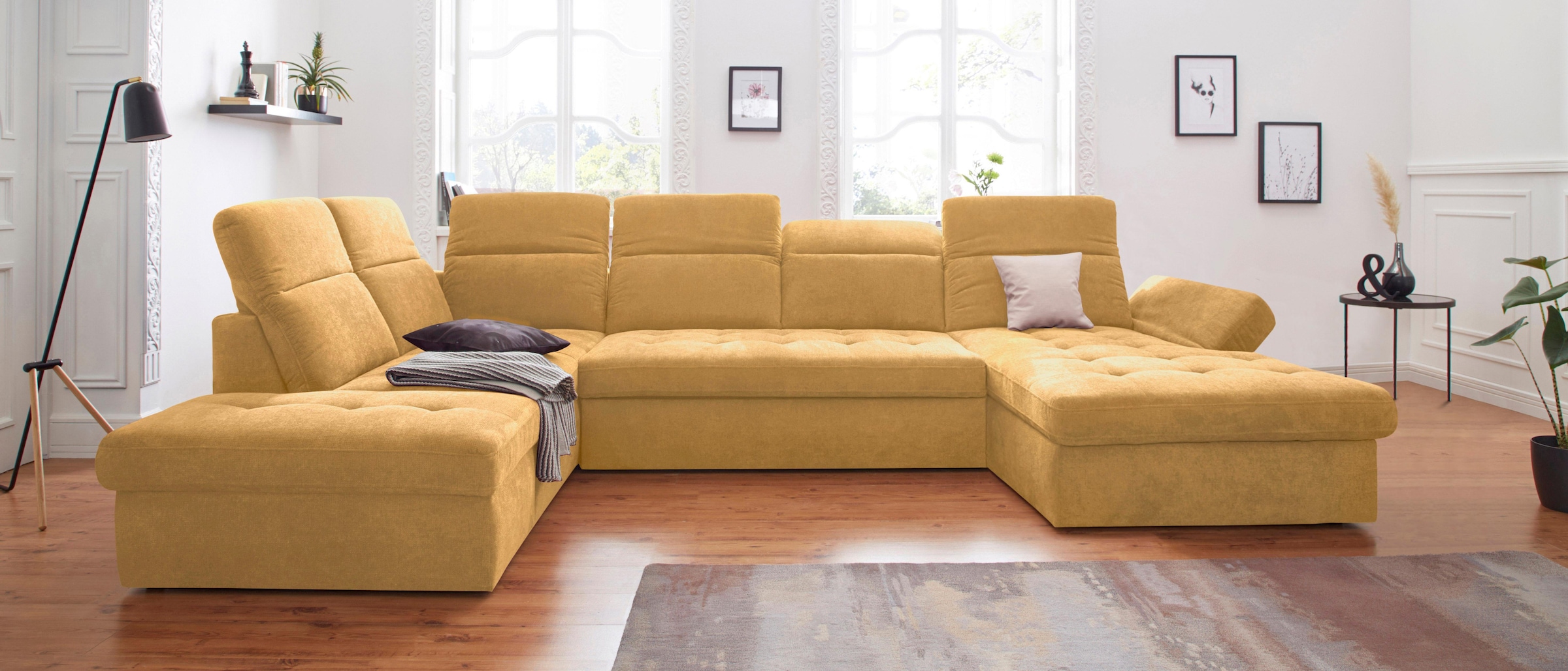 sit&more Wohnlandschaft »Stardust U-Form« inklusive Kopfteilverstellung und günstig online kaufen