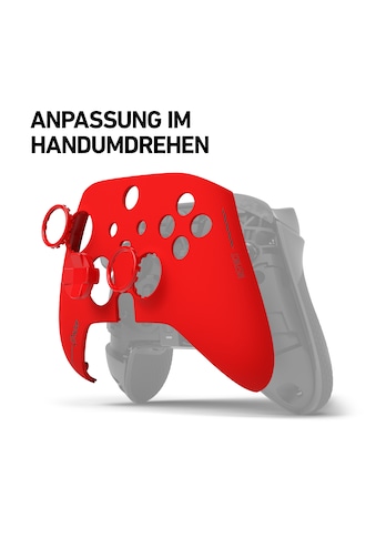 Zubehor für Xbox Contoller »Instinct Faceplate Kit - Red FP, Red Ring, Red Hybrid D-Pad«