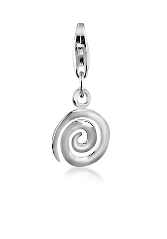 Nenalina Charm-Einhänger »Spirale Geo Kreis Charm rund 925 Silber« kaufen