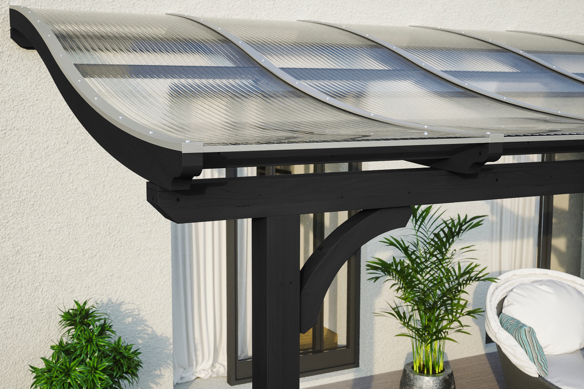 Skanholz Terrassendach »Venezia«