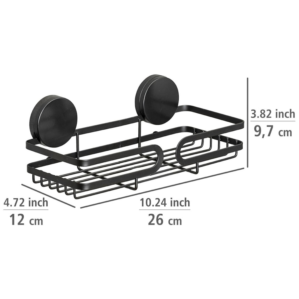 WENKO Duschablage »Static-Loc® Plus Pavia«