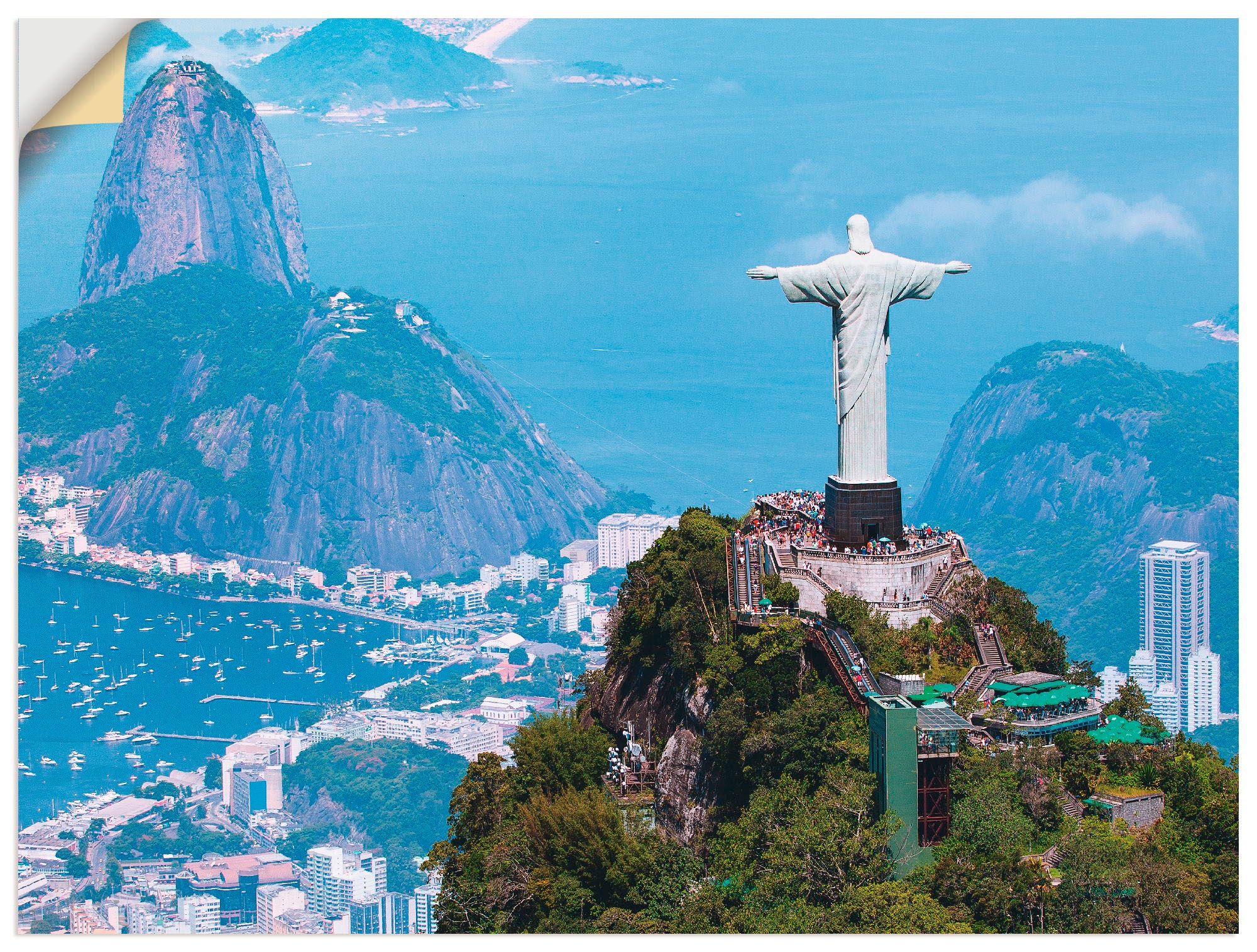 Artland Wandbild »Rio de Janeiro mit Cristo«, Gebäude, (1 St.), als  Alubild, Leinwandbild, Wandaufkleber oder Poster in versch. Größen online  bestellen | Poster