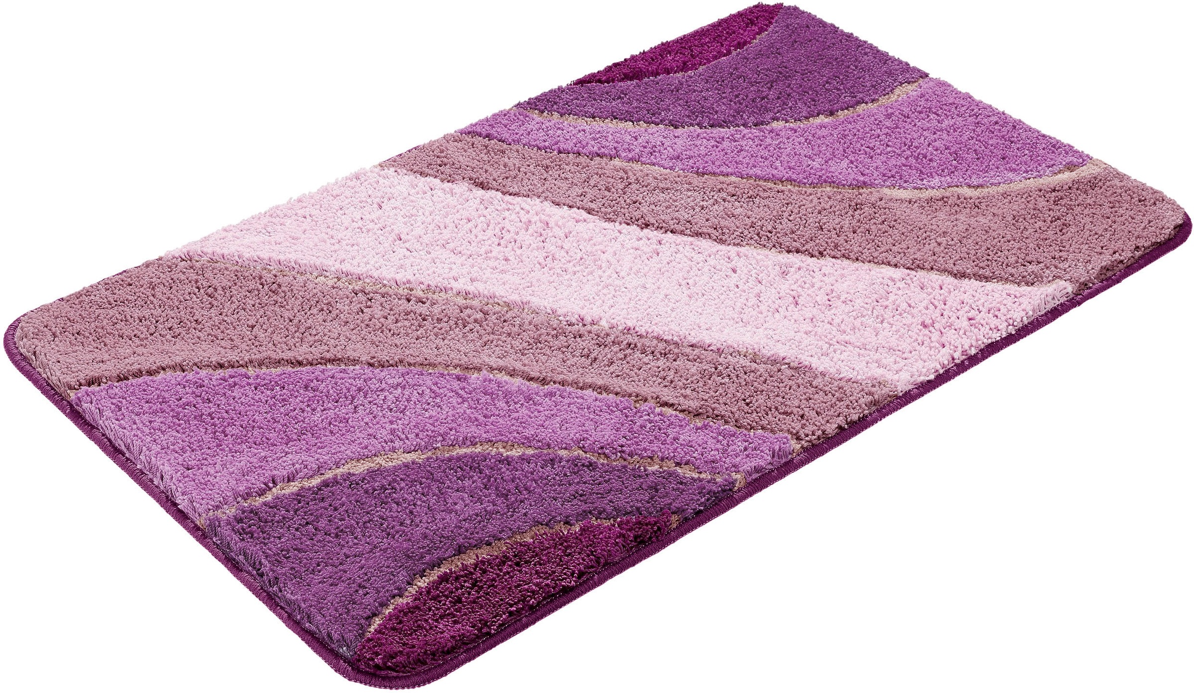 my home Badematte »Josie, Badvorleger, Badezimmer Teppich«, rutschhemmend b günstig online kaufen
