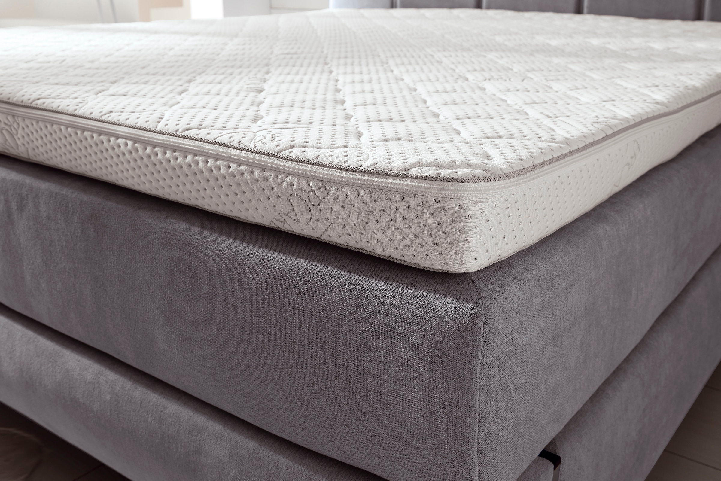 set one by Musterring Topper »Florida Silvercare Viscoschaum« Memory-Schaum, mit Stretch-Doppeltuch-Bezug mit Silver Protect