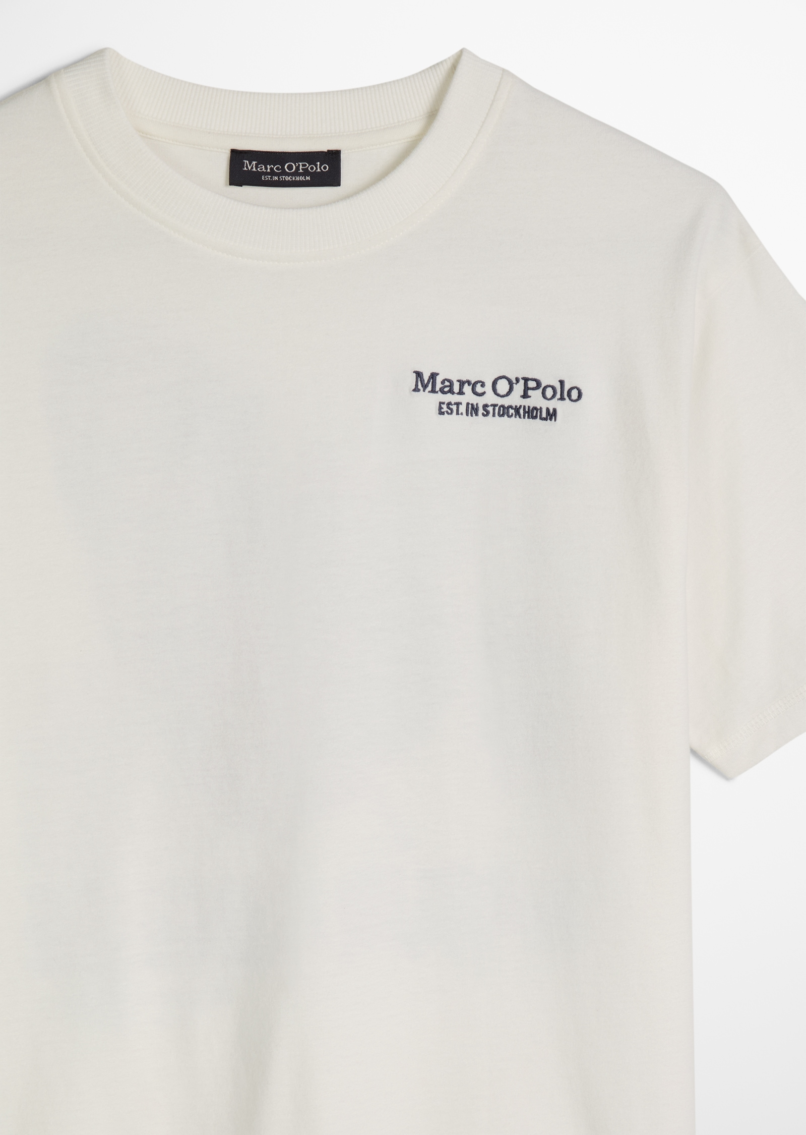 Marc O'Polo T-Shirt großer Rückenprint, normale Passform