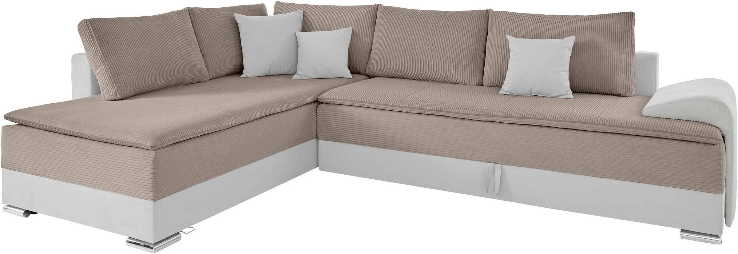 INOSIGN Ecksofa »Night & Day L-Form«, mit Boxspring Bettfunktion 180x200 cm günstig online kaufen