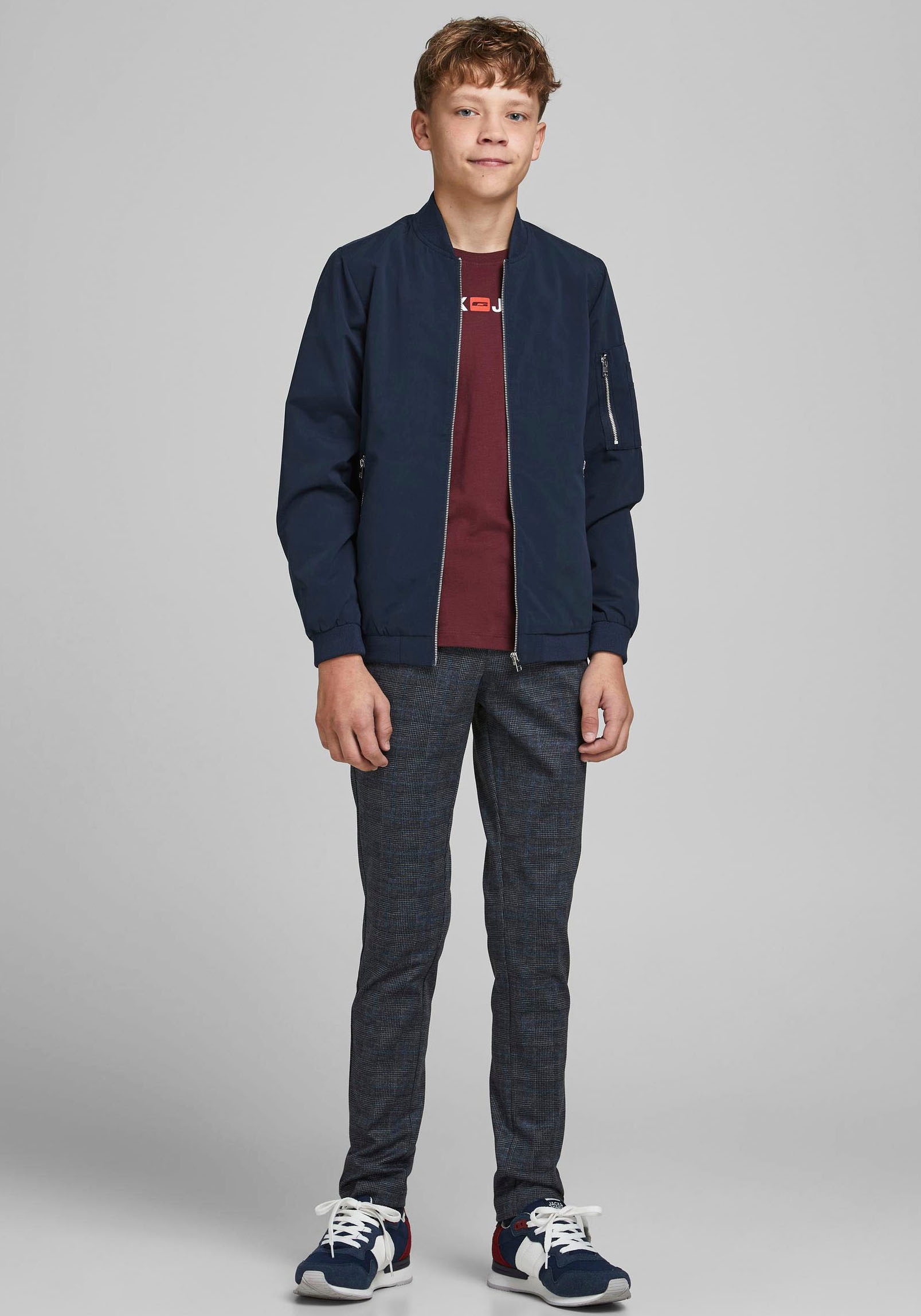 Jack & Jones Junior Bomberjacke »JJERUSH BOMBER NOOS JNR«, ohne Kapuze