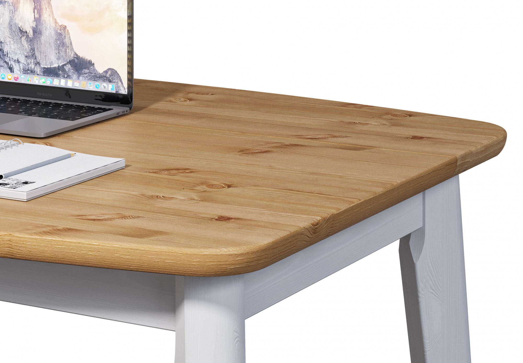 Home affaire Esstisch »Palermo, multifunktionaler Tisch, Arbeitstisch, Schreibtisch«, mit Stauraum, Platte aufklappbar, Home Office Schreibtisch, Massivholz