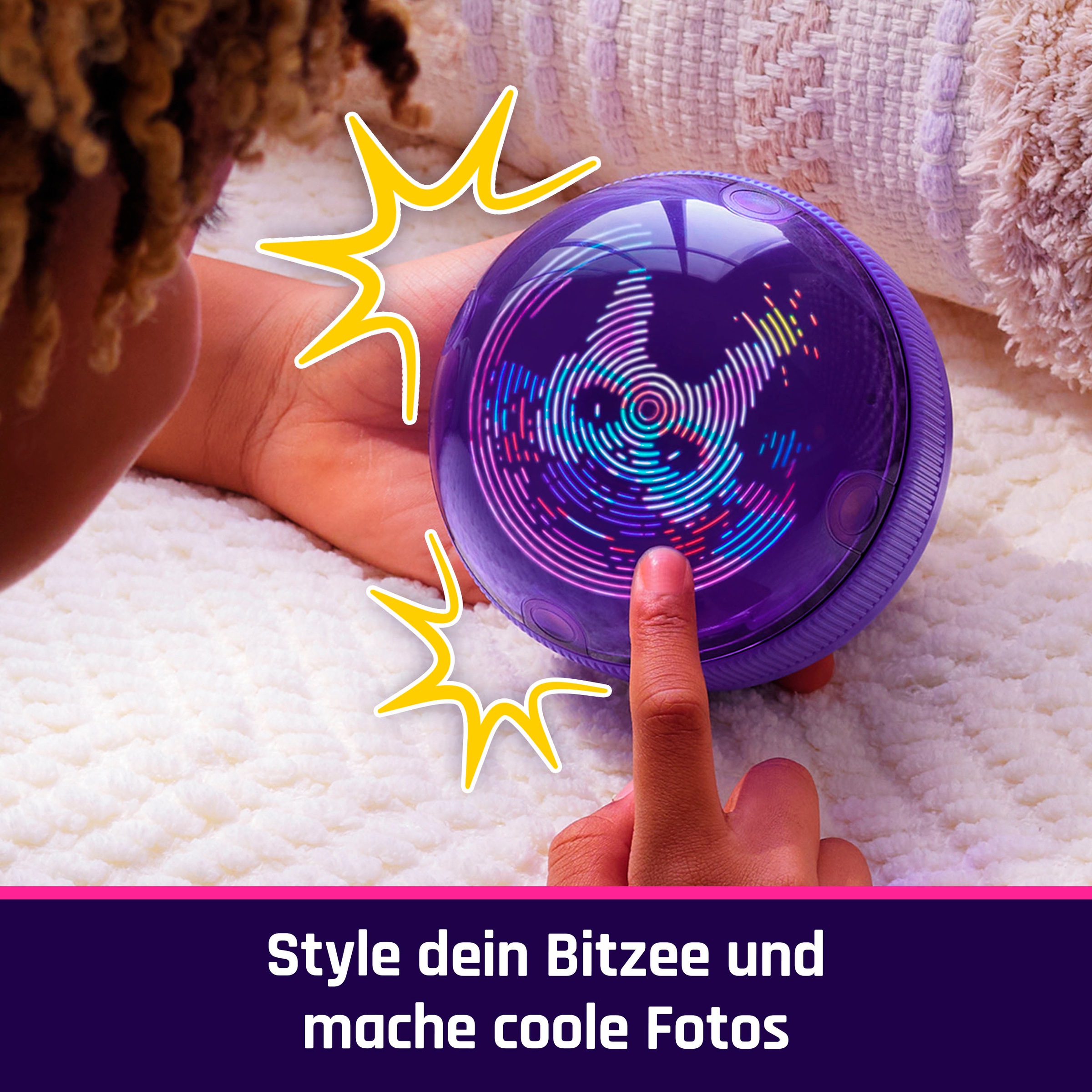 Spin Master Spielfigur »Bitzee Hamsterball - Digitales interaktives Spielzeug«