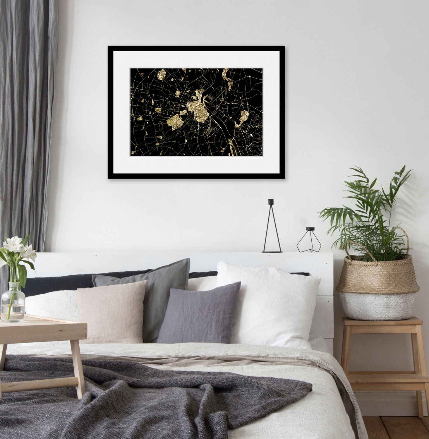 queence Bild »Landkarte« Stadt   Städte   Weltkarte 1 Stk. tlg. HD Premium günstig online kaufen