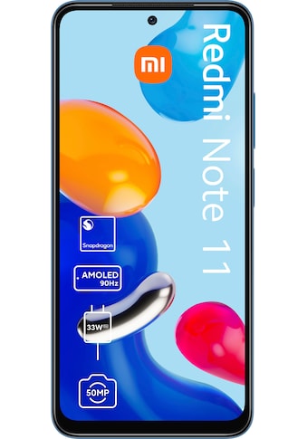 Xiaomi Smartphone »Redmi Note 11«, Twilight Blue, 16,33 cm/6,43 Zoll, 128 GB... kaufen