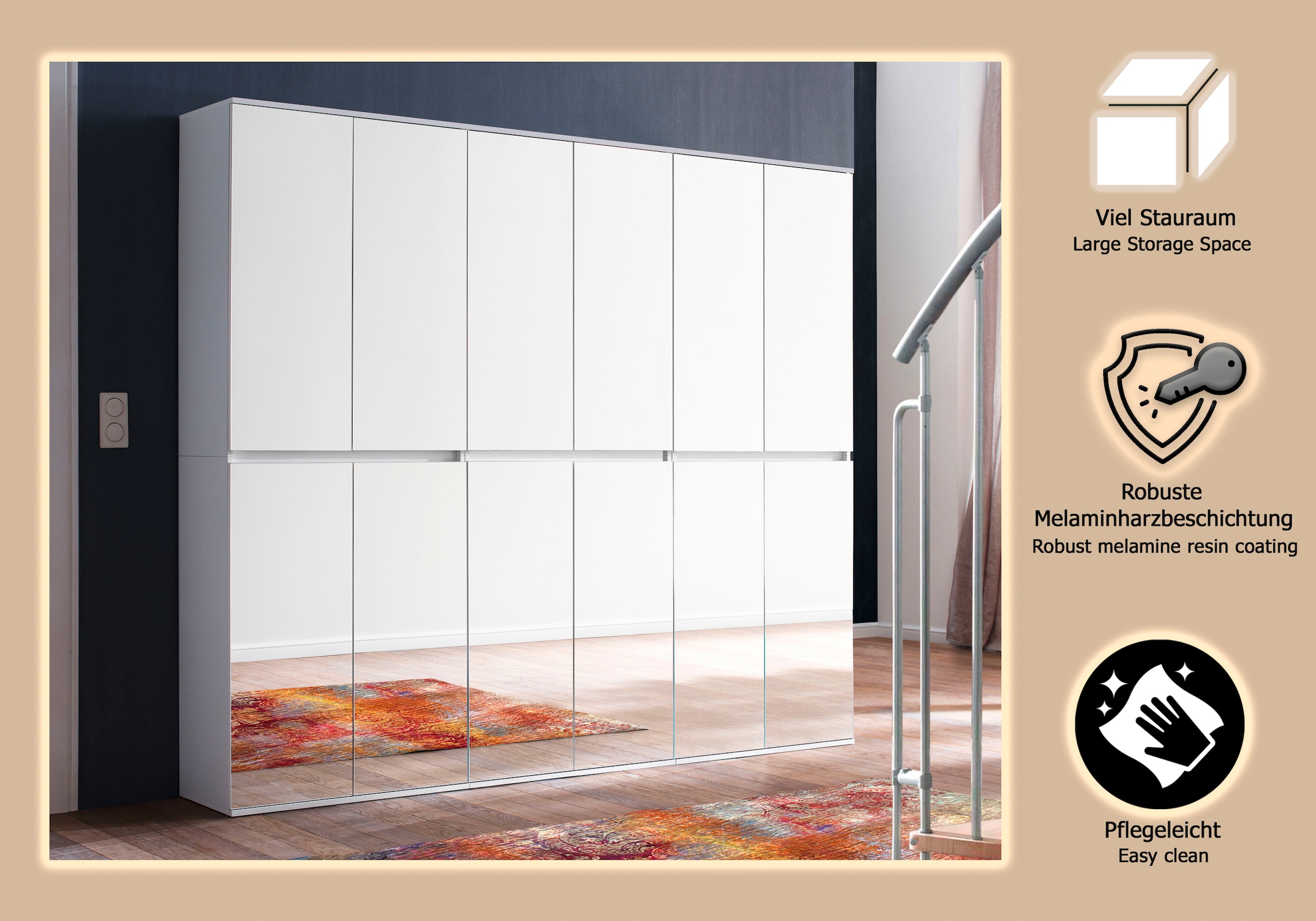 INOSIGN Garderoben-Set »Malcesine« 3 Stk. tlg.