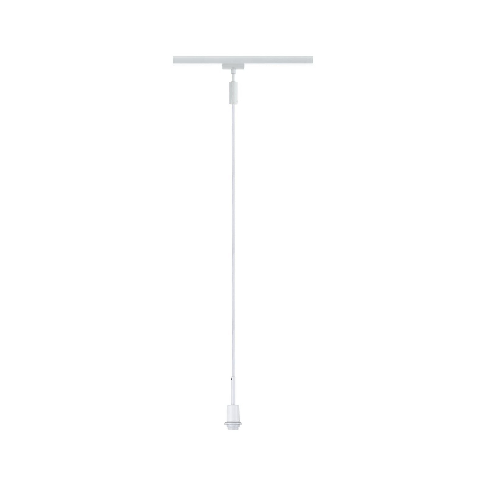 Paulmann Schienensystem-Leuchten »URail Pendel DecoSystems Basic E14 max. 20W dimmbar 230V«, Einzelspot, dimmbar