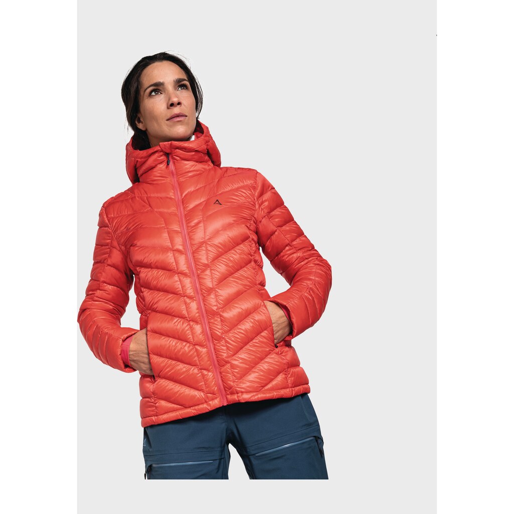 Schöffel Daunenjacke »Down Jacket Lodner L«, mit Kapuze