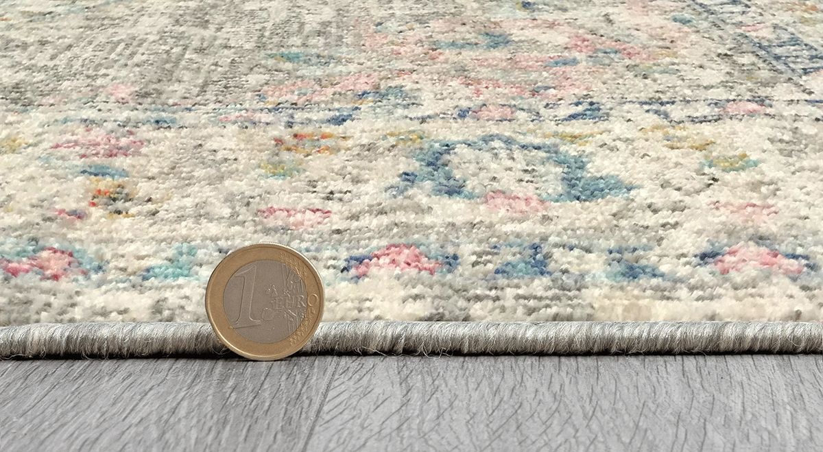 the carpet Teppich »Palma Orient«, rund, 4 mm Höhe, Outdoor moderner robuster In und Outdoor Teppich