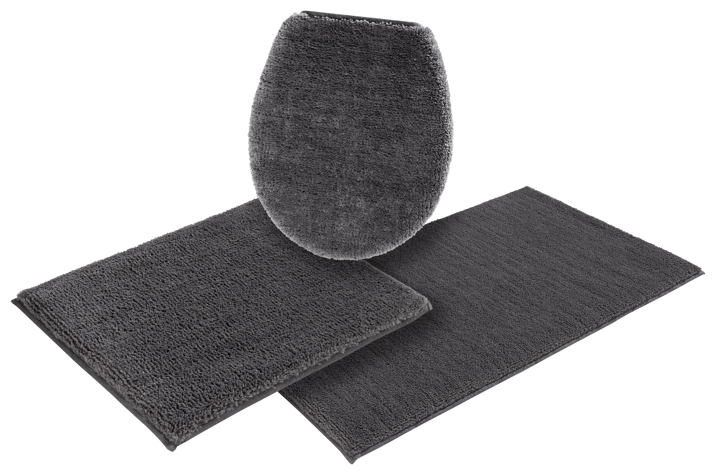 my home Badematte »Vanessa, Badvorleger, Badezimmer Teppich«, rutschhemmend günstig online kaufen
