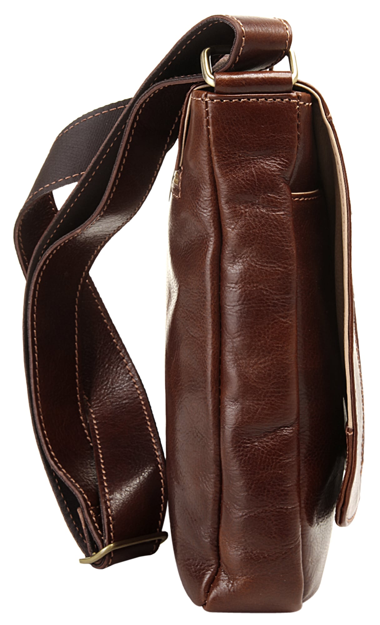 Piké Umhängetasche echt Leder, Made in Italy