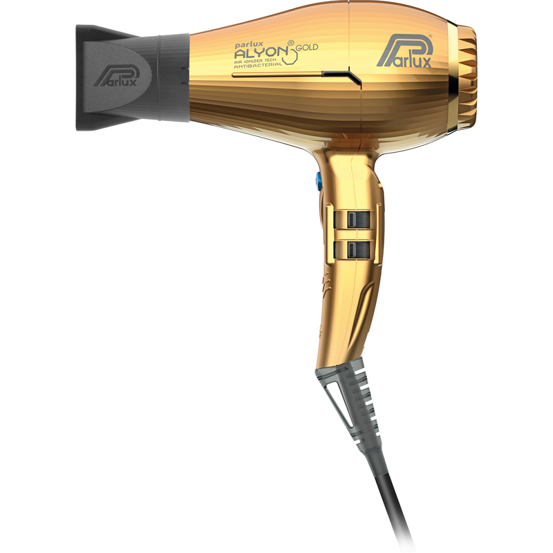 PARLUX Haartrockner »Alyon Ionic« 2.250 W Patentiertes Reinigungssystem HFS (Hair Free System) goldfarben Überhitzungsschutz verhindert Stylingschäden