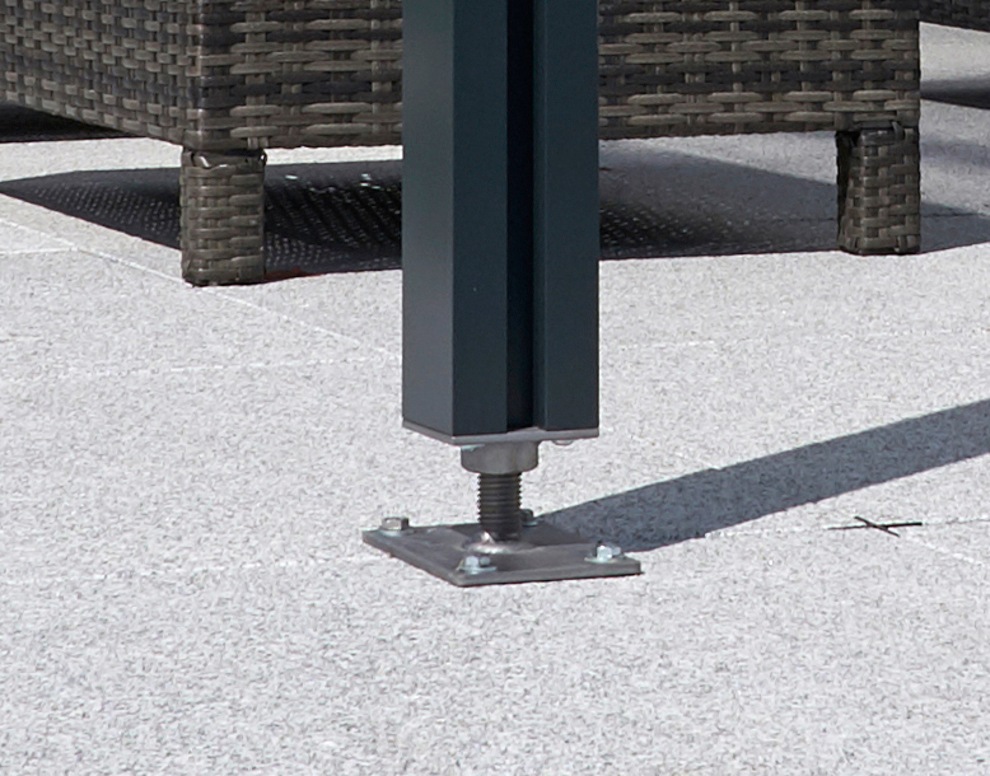 GUTTA Terrassendach »Premium«, BxT: 510x406 cm, Dach Acryl bronce