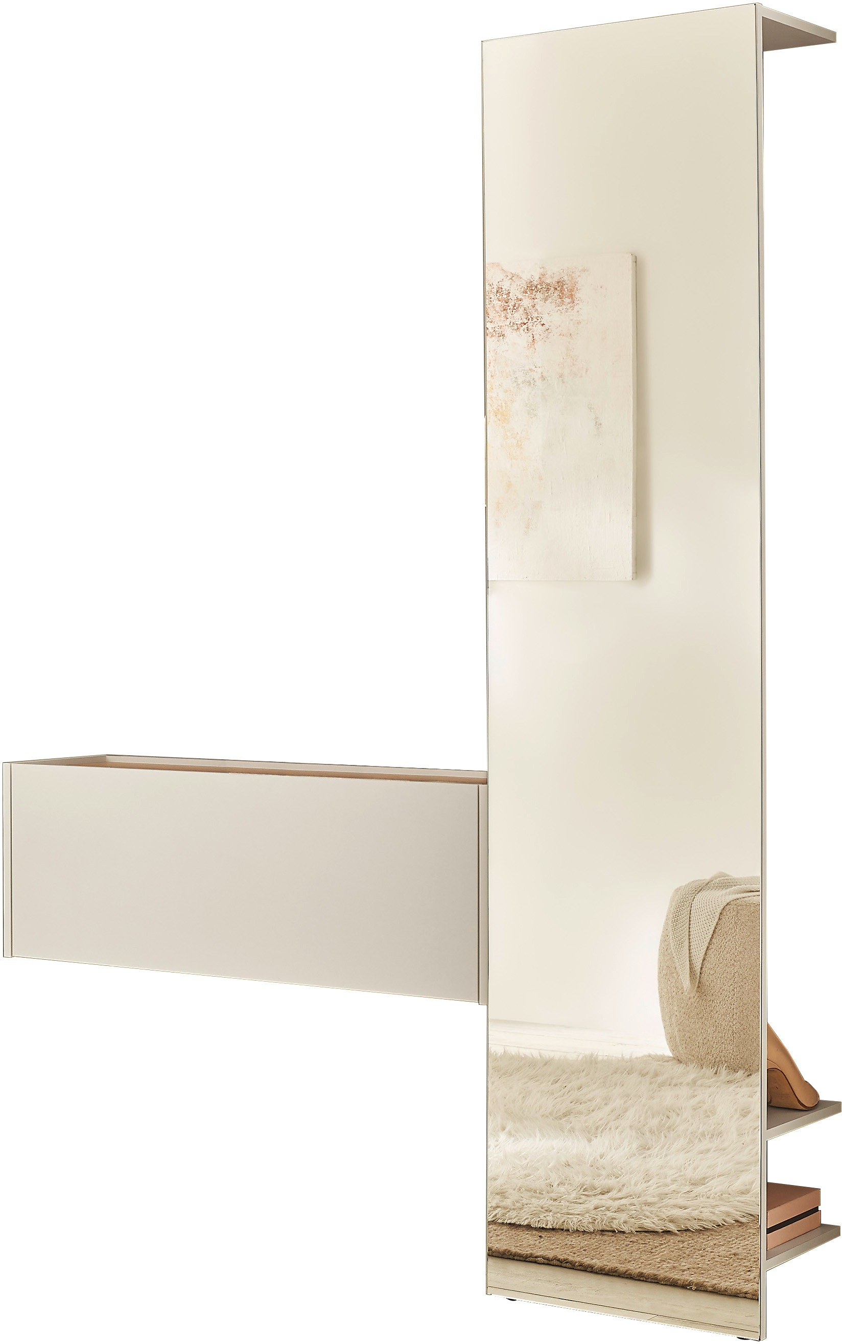 INOSIGN Garderoben-Set »GIRON/ CiTY, Garderobe in Wotan Eiche, moderner Gar günstig online kaufen