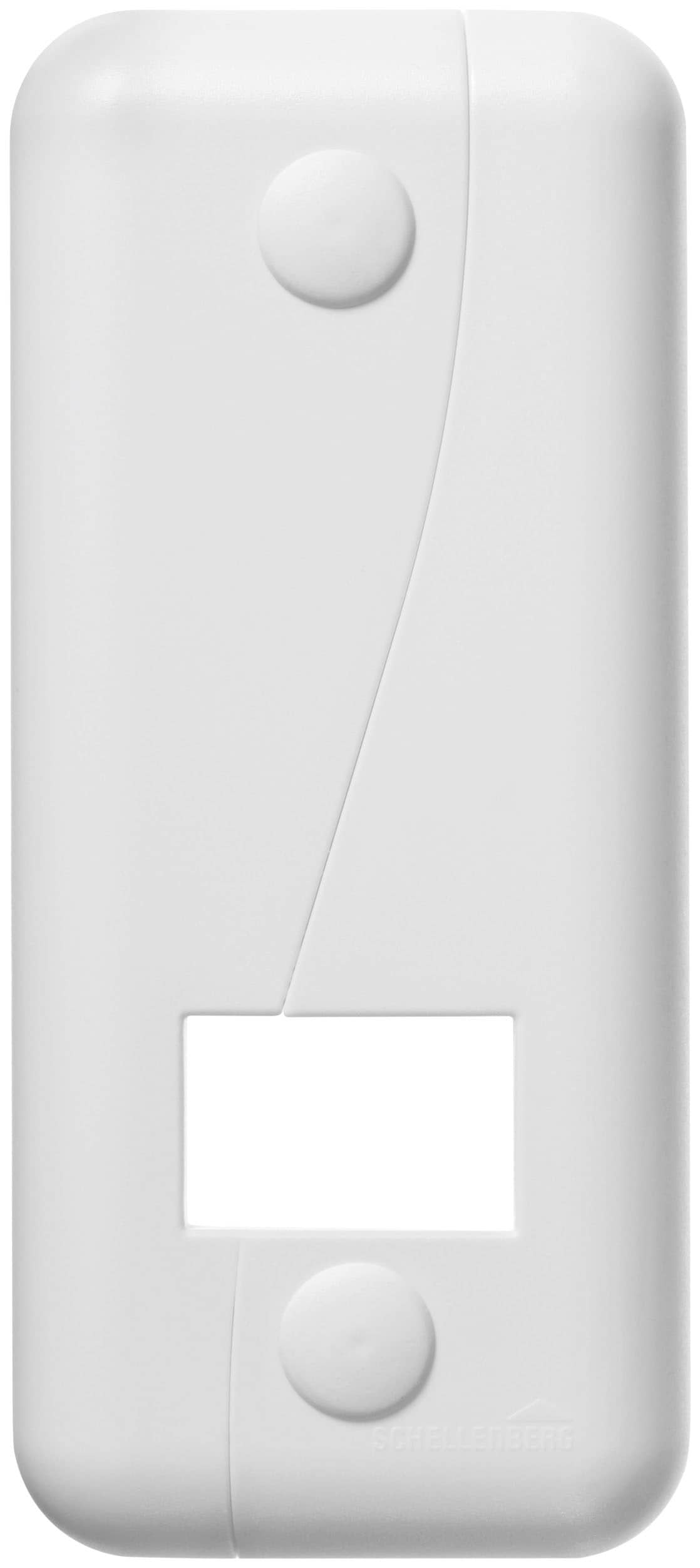 SCHELLENBERG Gurtwickler-Abdeckplatte »Duo Maxi, 10,5 cm Lochabstand, langlebig aus Kunststoff« Set, 1 Stk. tlg. Rollladen Abdeckblenden für Gurtwickler und Einlasswickler