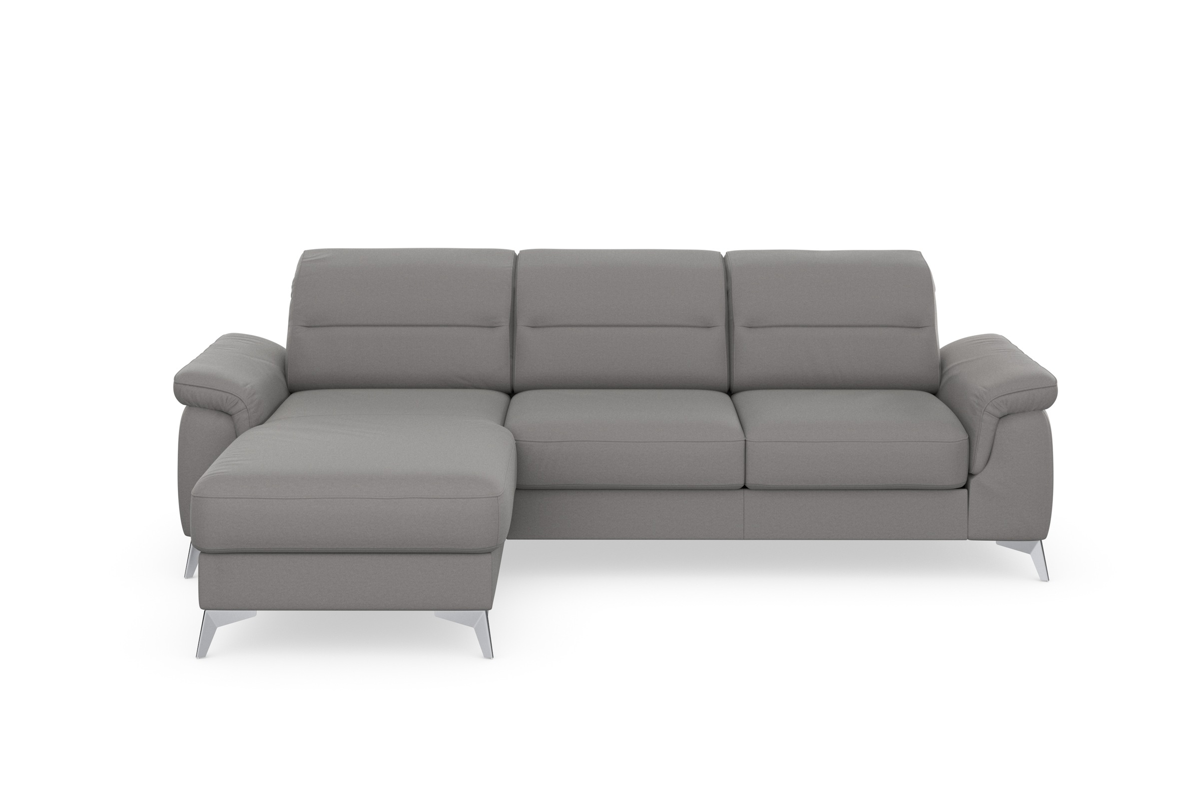 sit&more Ecksofa »Sinatra L-Form«, mit Recamiere, optinal mit Kopfteilverstellung und Armteilfunktion