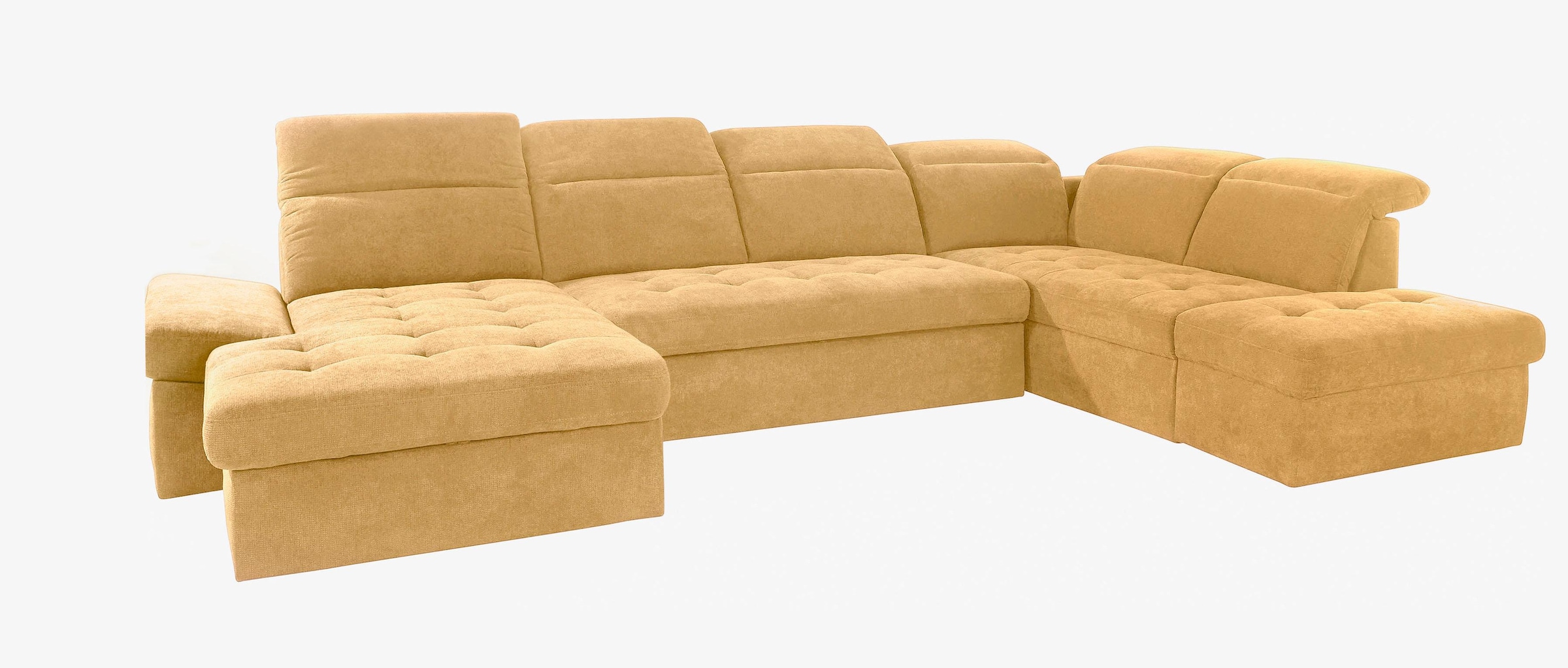 sit&more Wohnlandschaft »Stardust U-Form«, inklusive Kopfteilverstellung und Armlehnenfunktion