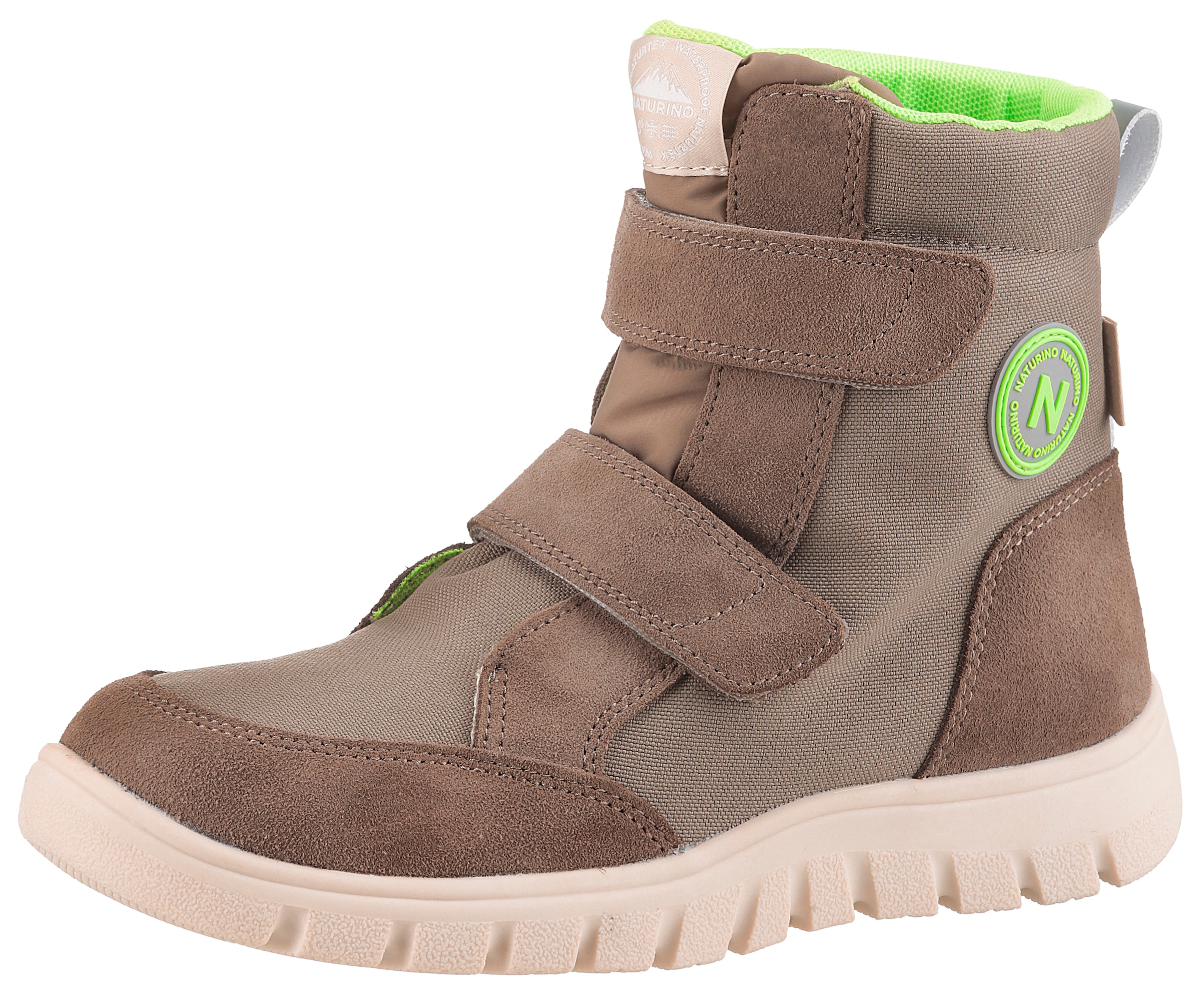 Naturino Winterstiefel »GEMINAE 3 VL Weite: schmal«, Snowboots mit Warmfutter, Größenschablone zum Download