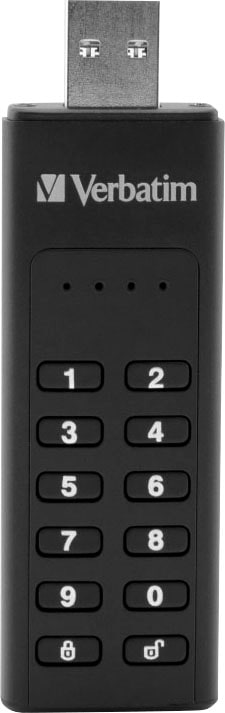 Verbatim USB-Stick »Keypad Secure 32GB«, (USB 3.2 Lesegeschwindigkeit 160 MB/s)
