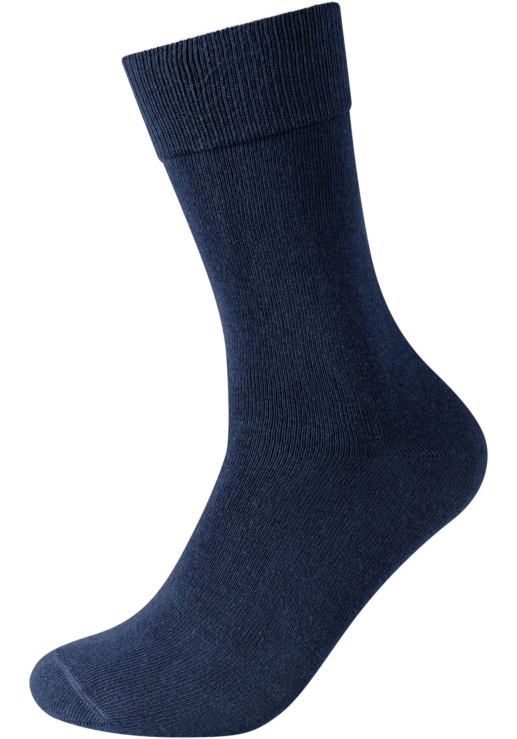 s.Oliver Socken »essentials«, (9 Paar), mit weichem Bund