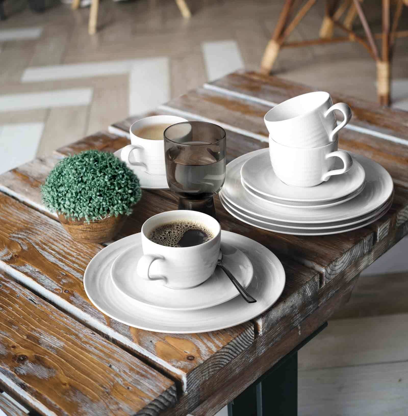 Seltmann Weiden Tasse »Milchkaffeetassen mit Untertassen Terra 400 ml 6er S günstig online kaufen